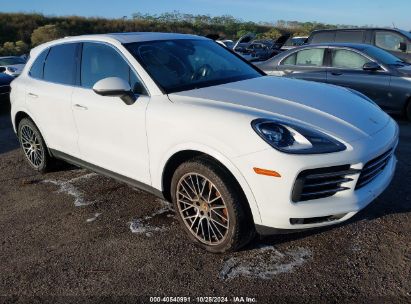 2020 PORSCHE CAYENNE White  Gasoline WP1AA2AY0LDA05096 photo #1