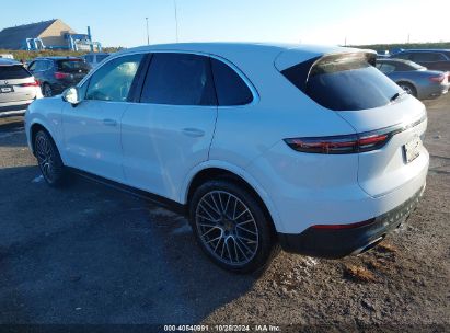 2020 PORSCHE CAYENNE White  Gasoline WP1AA2AY0LDA05096 photo #4