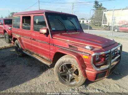 2016 MERCEDES-BENZ G 550 4MATIC Red  Gasoline WDCYC3KF6GX250321 photo #1