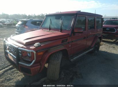 2016 MERCEDES-BENZ G 550 4MATIC Red  Gasoline WDCYC3KF6GX250321 photo #3