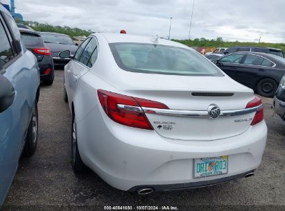 2017 BUICK REGAL TURBO PREMIUM II White  Gasoline 2G4GR5GX9H9101460 photo #4