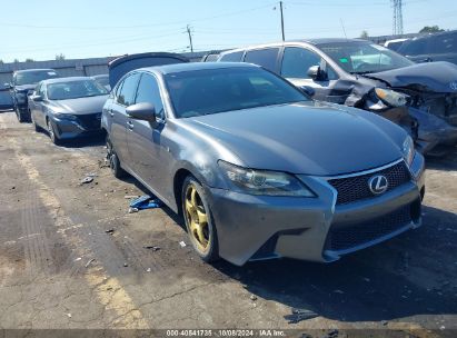 2015 LEXUS GS 350 Gray  Gasoline JTHBE1BL0FA004736 photo #1