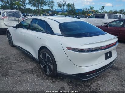 2023 LUCID AIR PURE White  Electric 50EA1PFA8PA006574 photo #4