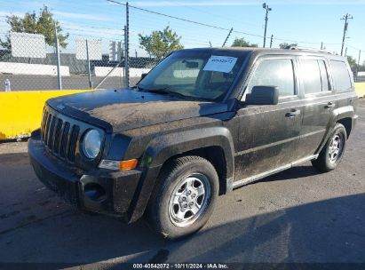 2008 JEEP PATRIOT SPORT Black  Gasoline 1J8FT28058D785470 photo #3