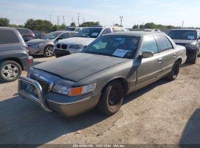 1999 MERCURY GRAND MARQUIS GS Beige  Gasoline 2MEFM74W7XX719116 photo #3