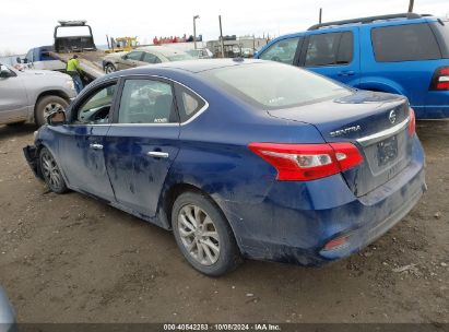 2019 NISSAN SENTRA SV Blue  Gasoline 3N1AB7AP9KY338463 photo #4