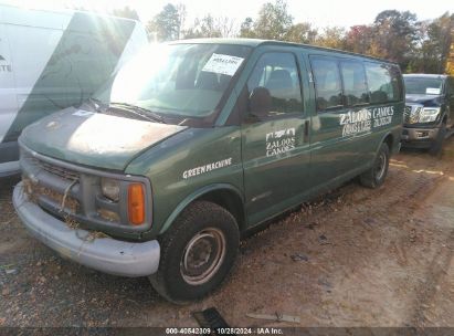 2000 CHEVROLET EXPRESS Green  Gasoline 1GAHG39R8Y1117616 photo #3