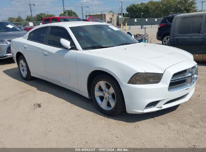 2011 DODGE CHARGER White  Flexible Fuel 2B3CL3CG1BH576808 photo #1