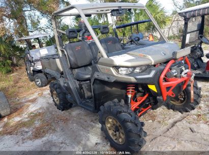 2022 CAN-AM DEFENDER X MR HD10 Brown  Gasoline 3JBUWAX41NK001966 photo #1