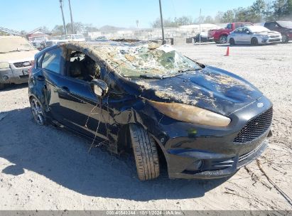 2017 FORD FIESTA ST Black  Gasoline 3FADP4GX3HM172352 photo #1