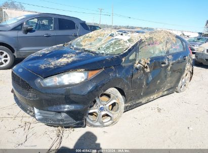 2017 FORD FIESTA ST Black  Gasoline 3FADP4GX3HM172352 photo #3