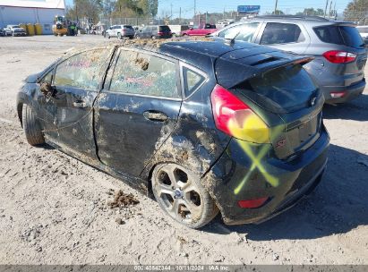 2017 FORD FIESTA ST Black  Gasoline 3FADP4GX3HM172352 photo #4