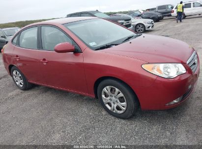 2009 HYUNDAI ELANTRA GLS Red  Gasoline KMHDU46D29U824350 photo #1