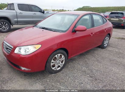 2009 HYUNDAI ELANTRA GLS Red  Gasoline KMHDU46D29U824350 photo #3