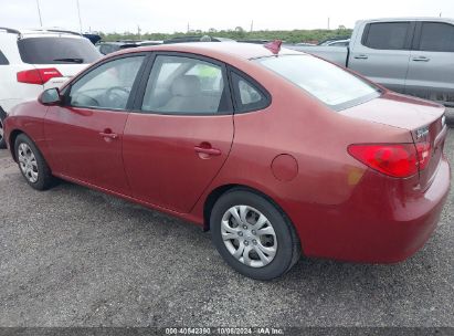 2009 HYUNDAI ELANTRA GLS Red  Gasoline KMHDU46D29U824350 photo #4