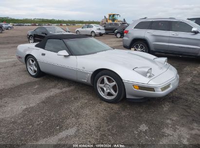 1996 CHEVROLET CORVETTE Silver  Gasoline 1G1YY32PXT5111047 photo #1