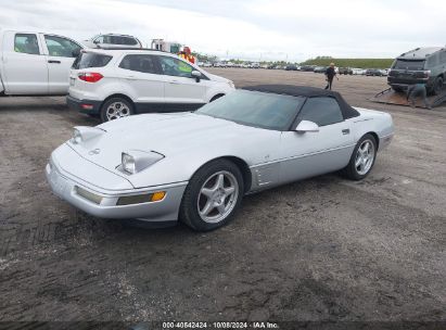 1996 CHEVROLET CORVETTE Silver  Gasoline 1G1YY32PXT5111047 photo #3