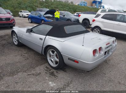 1996 CHEVROLET CORVETTE Silver  Gasoline 1G1YY32PXT5111047 photo #4