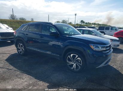 2022 VOLKSWAGEN ATLAS CROSS SPORT 3.6L V6 SEL Blue  Gasoline 1V2BE2CA5NC204503 photo #1