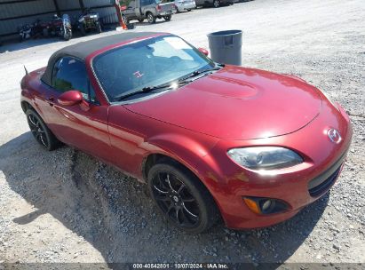 2012 MAZDA MX-5 MIATA SPORT Maroon  Gasoline JM1NC2JF3C0221138 photo #1