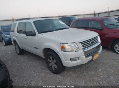 2008 FORD EXPLORER XLT White  Gasoline 1FMEU73E08UA19268 photo #1