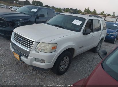 2008 FORD EXPLORER XLT White  Gasoline 1FMEU73E08UA19268 photo #3