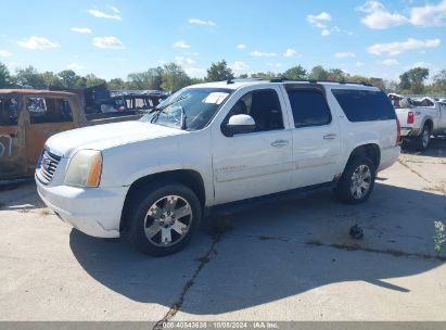 2007 GMC YUKON XL 1500 SLT White  Flexible Fuel 1GKFK16337J243497 photo #3