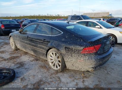 2014 AUDI A7 3.0T PREMIUM PLUS Black  Gasoline WAUWGAFC5EN053636 photo #4