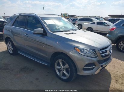 2016 MERCEDES-BENZ GLE 350 4MATIC Gray  Gasoline 4JGDA5HBXGA684251 photo #1