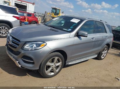 2016 MERCEDES-BENZ GLE 350 4MATIC Gray  Gasoline 4JGDA5HBXGA684251 photo #3