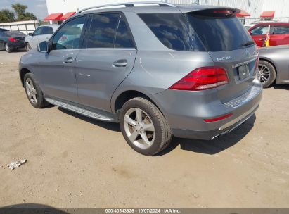 2016 MERCEDES-BENZ GLE 350 4MATIC Gray  Gasoline 4JGDA5HBXGA684251 photo #4