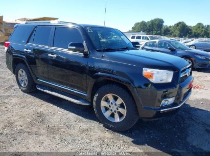 2012 TOYOTA 4RUNNER SR5 Black  Gasoline JTEZU5JR5C5039174 photo #1