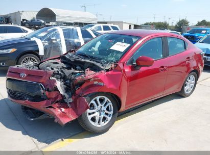 2017 TOYOTA YARIS IA Red  Gasoline 3MYDLBYV3HY193834 photo #3