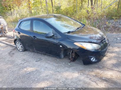 2011 MAZDA MAZDA2 TOURING Black  Gasoline JM1DE1HZ8B0107263 photo #1