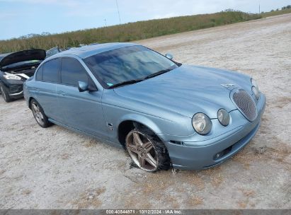 2003 JAGUAR S-TYPE 4.2L V8 R Teal  Gasoline SAJEA03V731M77292 photo #1