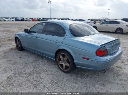 2003 JAGUAR S-TYPE 4.2L V8 R Teal  Gasoline SAJEA03V731M77292 photo #4