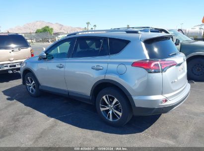 2017 TOYOTA RAV4 XLE Silver  Gasoline 2T3WFREV4HW376337 photo #4