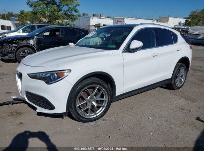 2018 ALFA ROMEO STELVIO AWD White  Gasoline ZASFAKAN0J7B85017 photo #3