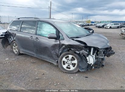 2016 TOYOTA SIENNA LE 8 PASSENGER Gray  Gasoline 5TDKK3DC9GS734930 photo #1