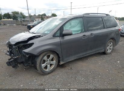 2016 TOYOTA SIENNA LE 8 PASSENGER Gray  Gasoline 5TDKK3DC9GS734930 photo #3