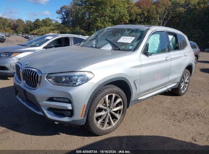 2019 BMW X3 XDRIVE30I Silver  Gasoline 5UXTR9C56KLE12778 photo #3