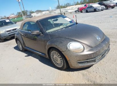 2015 VOLKSWAGEN BEETLE 1.8T Dark Brown  Gasoline 3VW507AT7FM815306 photo #1