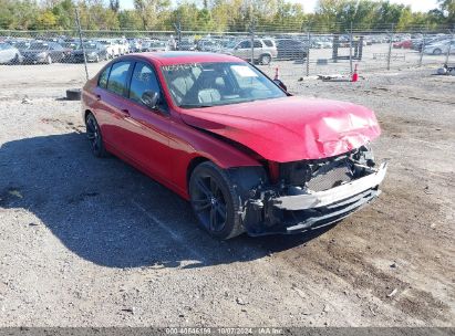 2012 BMW 328I Red  Gasoline WBA3A5C58CFJ89932 photo #1