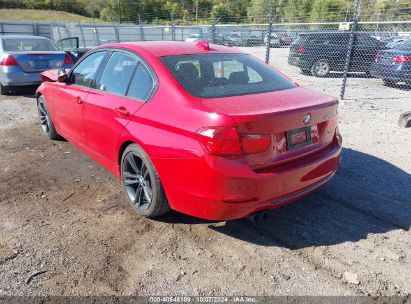 2012 BMW 328I Red  Gasoline WBA3A5C58CFJ89932 photo #4