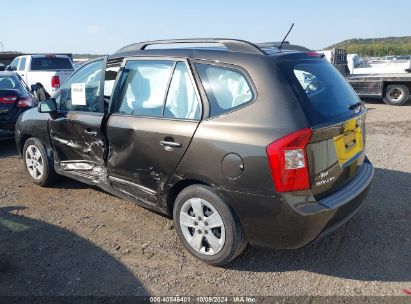 2009 KIA RONDO LX Black  Gasoline KNAFG528797226186 photo #4