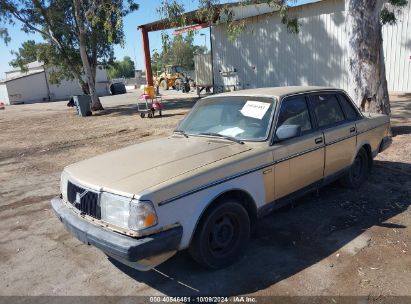 1989 VOLVO 244 DL/GL Gold  Gasoline YV1AX8844K1351877 photo #3