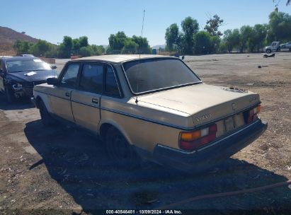 1989 VOLVO 244 DL/GL Gold  Gasoline YV1AX8844K1351877 photo #4