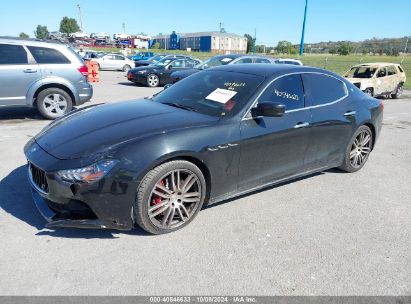 2014 MASERATI GHIBLI S Q4 Black  Gasoline ZAM57RTA7E1099648 photo #3