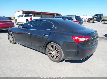 2014 MASERATI GHIBLI S Q4 Black  Gasoline ZAM57RTA7E1099648 photo #4