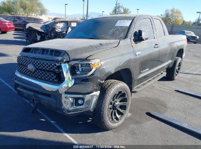 2018 TOYOTA TUNDRA SR5 5.7L V8 Black  Gasoline 5TFUY5F18JX700736 photo #3